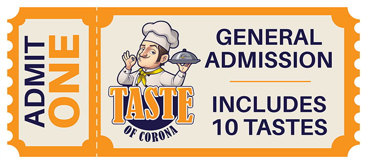 General Admission Tickets includes 10 tastes
